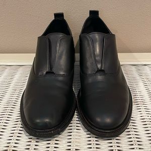 Frye KELLY CVO OXFORDS Laceless in Smooth Black Leather 9